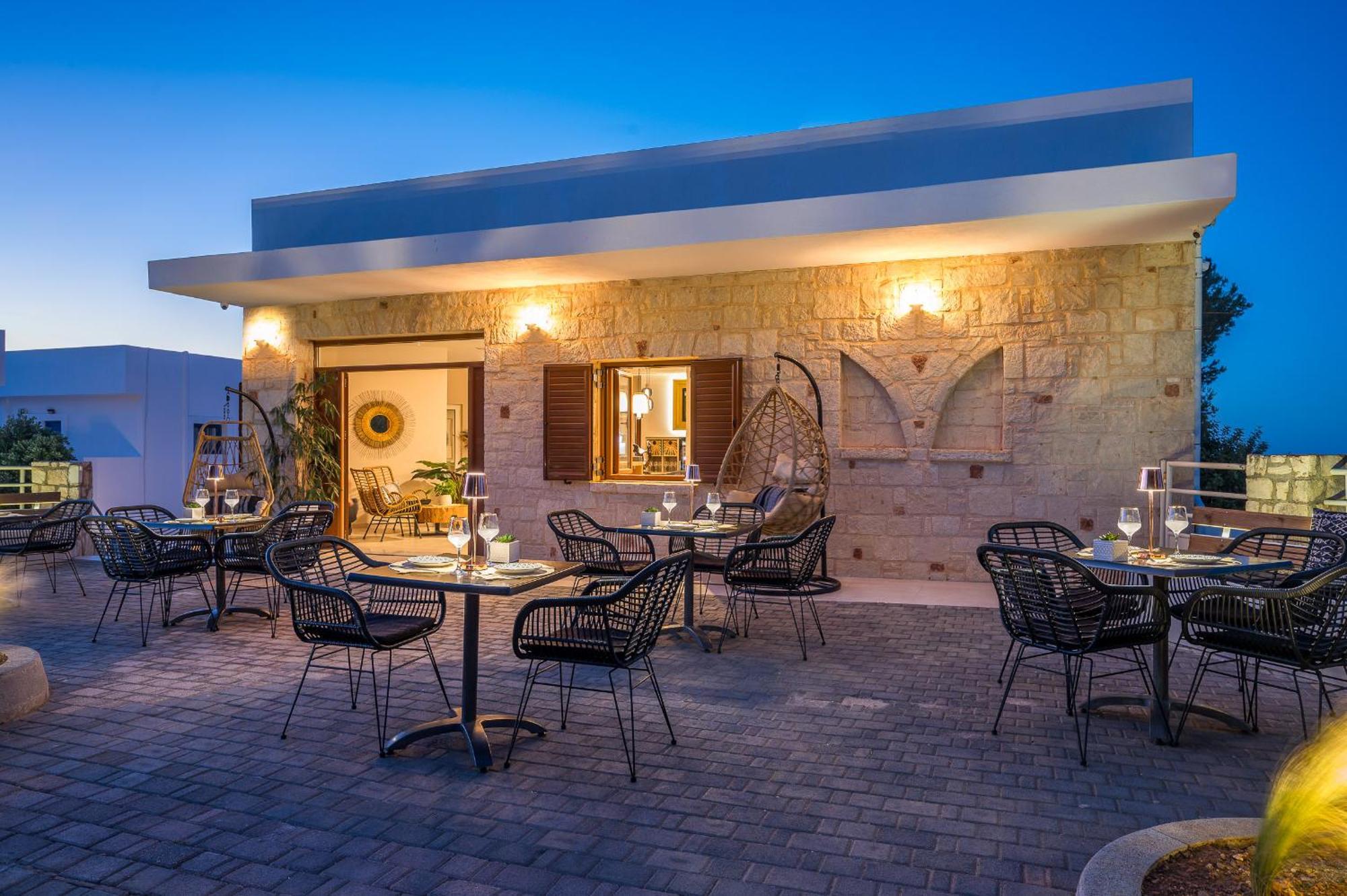 Cretan Seaside Boutique Hotel แอร์ซอนิสซอส ภายนอก รูปภาพ